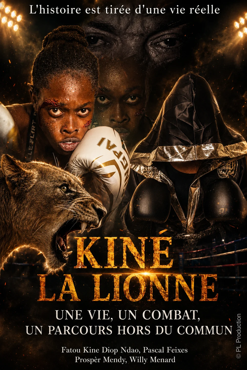 Poster for the film Kiné, the Lioness