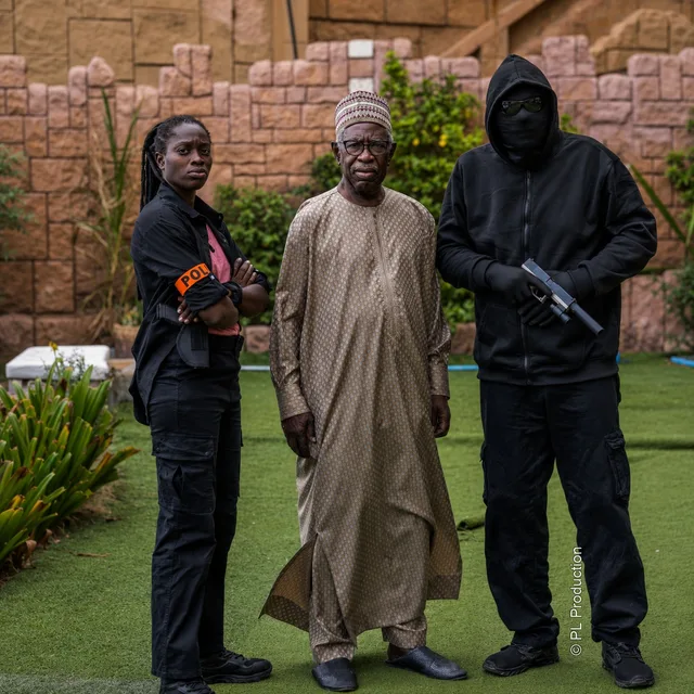 On the set of Yaranka, Dakar Noir.