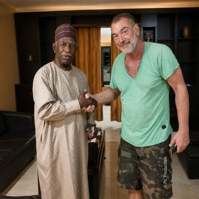 On the set of Yaranka, Dakar Noir.