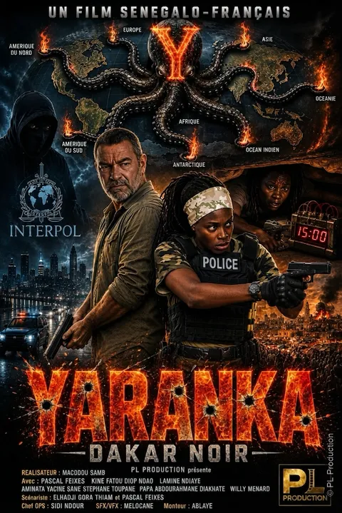 Affiche du film Yaranka, Dakar Noir